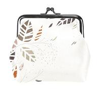Portamonete Vintage Pouch Cambiare Portafogli A Mano Disegnato Stile Autunno Elegante Sfondo_500X750, Come nella foto, Taglia unica, Organizer per borse