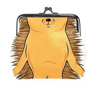 Portamonete Vintage Pouch Cambiare Portafoglio Portafoglio Riccio Yoga Interessante, Come nella foto, Taglia unica, Organizer per borse