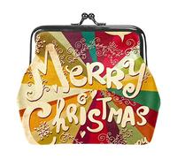 Portamonete Vintage Pouch Change Purse Portafogli Buon Natale, Come nella foto, Taglia unica, Organizer per borse