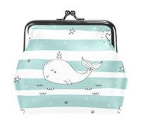 Portamonete Vintage Pouch Change Purse Portafogli Verde Underwater World, Come nella foto, Taglia unica, Organizer per borse