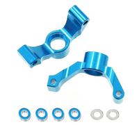 Portamozzo Montanti Posteriori Alluminio Per Tamiya Per Tt02 Per Tt-02 1/10 | Supporti posteriori in lavorati CNC con convergenza 3 gradi per curva stabile RC car e guida precisa Ricambi