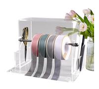 Portanastro, contenitore per nastro | Dispenser per nastro Organizzatore per | Dispenser per rotoli di adesivi multiuso, portaoggetti per riporre, per forniture per la realizzazione di ghirlan