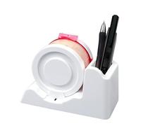 Portanastro da Scrivania Distributore Adesivi Sigillanti Riutilizzabili Ufficio Resistente Base Antiscivolo per Coperchi Scatole e Consegne Cibo