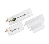 Portanome da tavolo Prisma - 30 x 5 cm - Sei Rota - conf. 5 pezzi