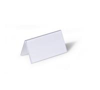 Portanome non metallico Durable Trasparente PVC 25 pezzi