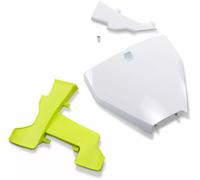 Portanumeros Anteriore UFO Bianco/Nero Husqvarna TC/FC per Moto Ricambi