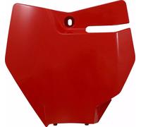 Portanumero anteriore Rosso Ufo Gas-gas Mc 65-85 Gg07116@062