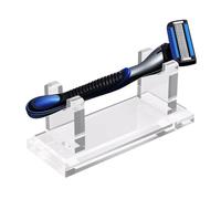 Portao | Supporto Orizzontale per da Bagno | Base Antiscivoto Organizzatore Spazio Acrilico per Vanity Bagno Contatore Barba Uomo Toeletta
