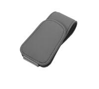 Portaocchiali Antigraffio Occhiali Da Auto Universali Con Cornice Per Clip Scatola Portaoggetti Per Visiera Magnetica Sole Carta Multifunzione Clip Parasole Occhiali(Gray)