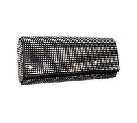 Portaocchiali da Parasole Auto Bling in Strass Bianco
