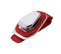 Portaocchiali da sole Clip per occhiali da sole Portaocchiali Similpelle Rosso