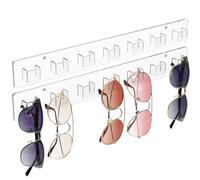 Portaocchiali da sole da parete | 2 pezzi Organizzatore di occhiali in acrilico, espositore per occhiali | per appartamenti Entusiasti di dormitorio camera da ingresso ufficio sala