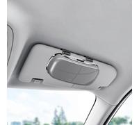 Portaocchiali da sole per visiera auto, comodo per uomini e donne, scatola