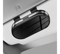 Portaocchiali da sole per visiera auto, organizer per occhiali da sole, custodia