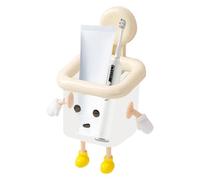 Portaoggetti A Robot | Organizzatore con,Mensola da Parete con Scarico Acqua Inferiore per Esposizione Cosmetici Carta da Scarto Casa Appartamento