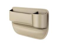 Portaoggetti Auto Organizer Auto in PU Organizzatore Per Fessure Del Sedile Auto In Pelle Tasca Portaoggetti Laterale Portabicchieri Compatibile Con Accessori Infiniti(Right 1)