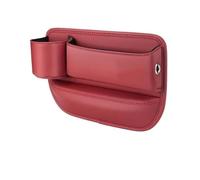 Portaoggetti Auto Organizer Auto in PU Organizzatore Per Fessure Del Sedile Auto In Pelle Tasca Portaoggetti Laterale Portabicchieri Compatibile Con Accessori Infiniti(Left)