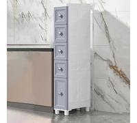 Portaoggetti con ruote - Salvaspazio Cassettiera per Bagno Cucina e Lavanderia Design Sicuro e Affidabile Perfetto per Soggiorni e nizzazione Spazi