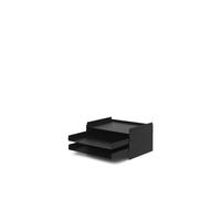Portaoggetti da Scrivania 2x2 Nero