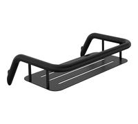 Portaoggetti doccia Idrostile 276x89 mm Nero Nero