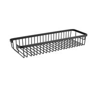 Portaoggetti doccia Idrostile 392x60 mm Nero Nero