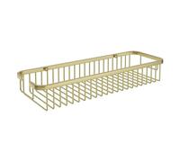 Portaoggetti doccia Idrostile 392x60 mm Oro spazzolato Oro spazzolato