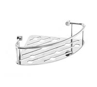 PORTAOGGETTI DOCCIA MENSOLA ACCIAIO VASCA BOX DOCCIA CESTELLO ANGOLARE RIPIANO