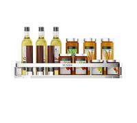 Portaoggetti Doccia Portaoggetti for doccia, organizer adesivo for doccia da bagno, mensole for doccia a parete senza foratura, organizer for bagno in acciaio inossidabile Mensole Bagno(60cm)