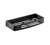 Portaoggetti doccia rettangolare GEDY linea Nerva nero matt