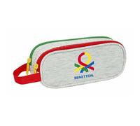 Portaoggetti Doppio Benetton Pop Grigio 21 x 8 x 6 cm