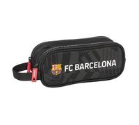 Portaoggetti Doppio F.C. Barcelona Black Nero 21 x 8 x 6 cm