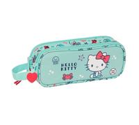 Portaoggetti Doppio Hello Kitty Sea lovers Turchese 21 x 8 x 6 cm