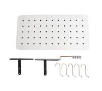 Portaoggetti Pegboard Espositore Pannelli da Parete Scrivania Portaoggetti per A