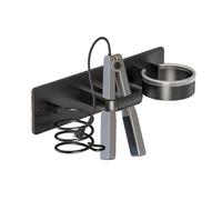 Portaoggetti Per Asciugacapelli - Appendino Per Ferro Arricciacapelli, Organizer Per Attrezzi Per Capelli, Supporto Da Parete Con Gancio Per Cavo Per Bagno, Toilette, Casa, Dormitorio Universitario, A