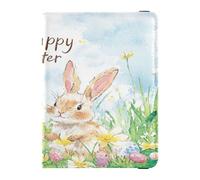 Portaoggetti per auto in pelle sintetica con orecchie di coniglio, orecchie di coniglio e orecchie di coniglio, porta carte di registrazione e assicurazione per auto, per documenti, patente di guida