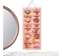 Portaoggetti per clip per artigli - Organizer fermagli capelli da appendere, supporto capelli, supporto porganizer pper porta a muro con materiale in feltro donne e rag