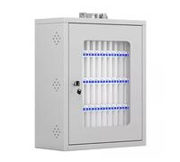 Portaoggetti Per La Gestione Del Cellulare, Mobiletto Portacellulare Con 72 Scomparti e Inserti in Cotone Perlato, Adatto for Scuole, Sale Conferenze e Palestre(48)