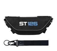 Portaoggetti Sella Borsa Borsa Da Manubrio Per Moto Per DAX ST 125 ST125, Impermeabile, Portacellulare, Viaggio, Navigatore, Portautensili Borsa Porta Attrezzi Per Moto(Nero 2)