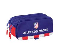 Portaoggetti Triplo Atlético Madrid Azzurro Bianco Rosso 21,5 x 10 x 8 cm