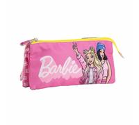 Portaoggetti Triplo Barbie Fucsia 2,2 x 1,1 x 22,5 cm