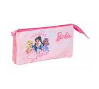 Portaoggetti Triplo Barbie Rosa 22 x 12 x 3 cm