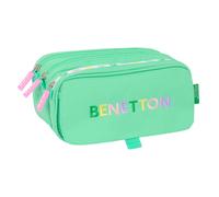 Portaoggetti Triplo Benetton Mint Verde 21,5 x 10 x 8 cm