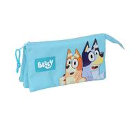 Portaoggetti Triplo Bluey Blu cielo 22 x 12 x 3 cm