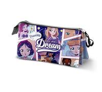 Disney Principesse Comic-Astuccio Triplo, Multicolore, 23 x 11 cm