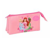 Portaoggetti Triplo Disney Princess Rosa 22 x 12 x 3 cm