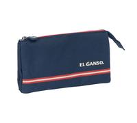 Portaoggetti Triplo El Ganso Classic Blu Marino 22 x 12 x 3 cm