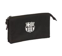 Portaoggetti Triplo F.C. Barcelona Nero 22 x 12 x 3 cm