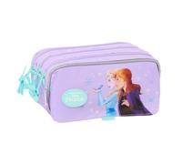 Portaoggetti Triplo Frozen Spirit Lilla 21,5 x 10 x 8 cm