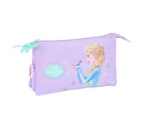 Portaoggetti Triplo Frozen Spirit Lilla 22 x 12 x 3 cm