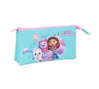 Portaoggetti Triplo Gabby's Dollhouse Azzurro 22 x 12 x 3 cm